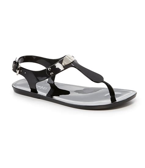 michael kors jelly slides|michael kors sandals with heel.